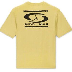 Cactus Jack x Air Jordan T-Shirt – Celery – Travis Scott Collab- Size Medium